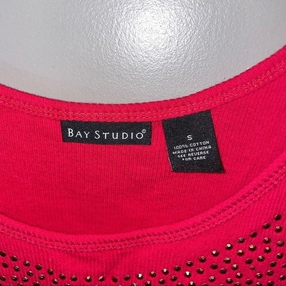 NWT Bay Studio Sparkle Tank Top - Picture 3 of 5